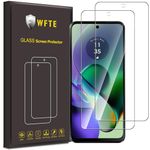 WFTE [2-Pack Screen Protector for Moto G54/G54 Power/G14,Anti-Scratch,High Transparency,Anti-fingerprint,Dust-Free Premium Screen Protector Tempered Glass For Motorola Moto G54/G54 Power