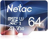 Netac 64GB MicroSDHC Memory Card, M