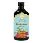 Kerala Ayurveda Khadirarishta Syrup | Ayurvedic Herbal Blood Purifier Syrup for Acne Relief, Blemishes & Glowing Skin | Skin Detox & Immunity Support | 450 ml