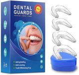 Vixino Mouth Guard for Grinding Teeth at Night, Mouthguards for Grinding of Teeth, Night Guards for Teeth Grinding, Reusable Mouth Guard for Sleeping, Bite Guard(2 Sizes, 4 Pcs)