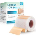 Silicone Scar Sheets, Silicone Scar Tape(1.8”x 157” Roll-4M), Silicone Scar Strips