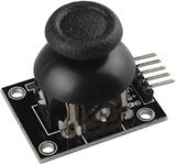 HALJIA PS2 Game Joystick Axis Sensor Module Biaxial Button Control Joystick Shield Compatible with Arduino Robot Raspberry Pi AVR PIC