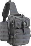 GZ XINXING Tactical Sling Military Shoulder Backpack EDC Assault Range Bags (Grey)