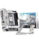 MSI MPG Z890I Edge TI WiFi Gaming Motherboard (Support Core Ultra Series 2 Intel Processors, LGA 1851, DDR5, PCIe 5.0, M.2, SATA, 5Gbps LAN, USB Type-C, Wi-Fi 7, Bluetooth 5.4, Thunderbolt 4, ITX)