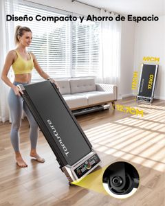 Toputure Walking Pad Treadmill – Compact Under Desk Electric Fitness