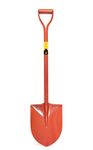 Promise India Metal Shovel No1 1.4 kg Gardening Tool for Suitable for Digging,Moving Soil and Mulch,Clearing Debris,Snow Removal,Harvesting Root Vegetables & Camping and Outdoor Activities(Color-Red)