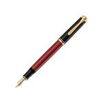 Pelikan Luxury Souveran M400 Fountain Pen - Black/Red