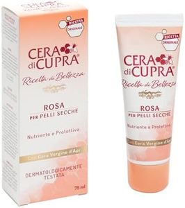 Cera di Cupra, Crema Rosa Formulazione Tradizionale, con Cera Vergine d'Api, Ricca di Componenti Protettivi, ad Azione Antietà, Made in Italy, Dermatologicamente Testata, Tubetto da 75 ml