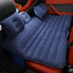 FBSPORT Air Mattress Car Camping Travel Bed, Inflatable Mattress with Back Seat Pump, 2 Air Pillow, Car Air Pump, Blow Up Mattress Suitable