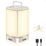 Blukar Camping Lantern Rechargeable, 2000L Camping Lights Lamp for Tent,Super Bright 116 LEDs-7 Light Modes,4800mAh Long Battery Life,90°Adjustable,Outdoor Hanging Tent Accessories for Emergency