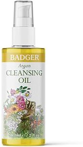 Aceite de limpieza de argán Badger, para todo tipo de piel, 59,1 ml