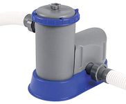 Bestway Flowclear 1500gal Filter Pump Swimming Pool, Grey, 5678 L/h