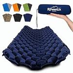 POWERLIX Camping Mat Inflatable Ultralight Sleeping Mat - Compact & Lightweight Camping Mattress for Backpacking, Hiking,Outdoor - Airpad,Inflating Bag, Carry Bag, Repair Kit, 74.8 x 22.8 inches