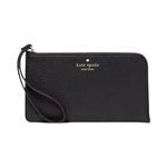 Kate Spade Wallet for Women Lucy Medium L Zip Wristlet (Black)