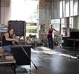 Glass Blower Susan Knecht and her A