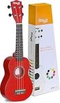 Stagg US-RED Soprano Ukulele with N