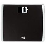 EatSmart High Capacity Scale with Extra Wide Platform, Stainless Steel, Black, 1 Count (Pack of 1)