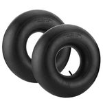 NIGOOLATA 20x8.00-8 Inner Tubes, 20x8-8, 20x10.00-8, 20x10-8 Inner Tube Replacement with Straight Valve Stem (2-Pack) - for Mower, Tractor, Golf Cart, ATVs