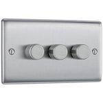 BG Electrical Triple Dimmer Switch