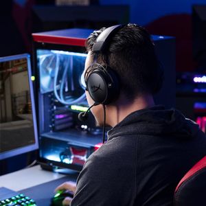 HyperX Cloud Alpha Gaming Headset – Over-Ear Wired with Mic
