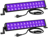Onforu 2 Pack 48W Black Light Bars,