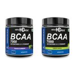 Healthoxide BCAA 7000, Combi Packs (Black Current, Green Apple)