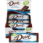 DOVE 100 Calories Milk Chocolate Candy Bar 0.65-Ounce Bar 18-Count Box