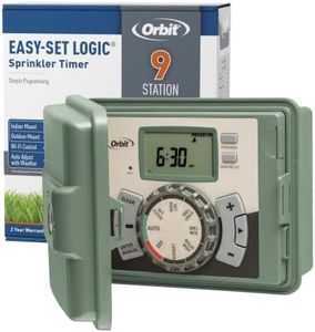 Orbit 57899 9-Station Outdoor Swing Panel Sprinkler System Timer
