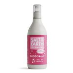 Salt Of the Earth Natural Deodorant Roll On Refill by Salt of the Earth, Sweet Strawberry - Vegan, Long Lasting Protection, Leaping Bunny Approved, Made in the UK - 525ml