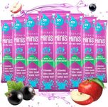 Electrolyte Powder for Kids - Apple & Blackcurrant Flavoured Vitamin Water with Natural Ingredients & Zero Sugar - Hydration Drink for School & Sports - ViDrate 8 Pack Minis Electrolyte Sachets