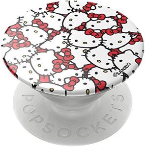 PopSockets: PopGrip with Swappable Top for Phones & Tablets - Hello Kitty - Kitties! (Gloss)