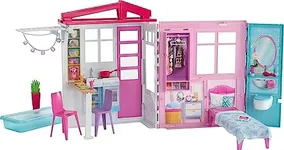 Barbie Doll House Playset with Toy 