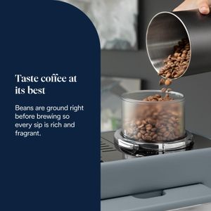 Delonghi Rivelia Coffee Machine – Pebble Grey