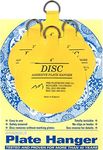 Flatirons Disc Adhesive Plate Hanger Set (2-3 Inch and 2-4 Inch Hangers) by The Flatirons Disc Co.