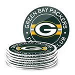 Green Bay Packers Coasters - Eight Pack Set