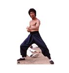 Advanced Graphics Bruce Lee Fight Stance Life Size Cardboard Cutout Standup