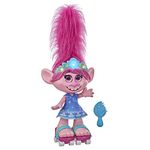 DreamWorks Trolls World Tour Dancing Hair Poppy Interactive Talking Singing Doll with Moving Hair, Toy for Girls and Boys 4 Years and Up