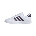 adidas Women's Grand Court 2.0, White/Power Red/White, 10