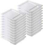 Bates- Paint Tray Liner, 9 Inch, 20 Pack, Paint Pans Trays, Plastic Paint Tray, Disposable Paint Tray, Paint Roller Tray, Paint Trays for Painting Walls, Roller Tray Liners, Paint Pan Liners