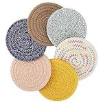 Accmor Braided Coasters for Drinks,