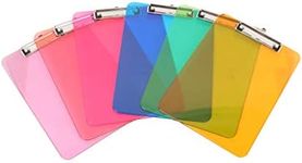 Amazon Basics Plastic Clipboards, A