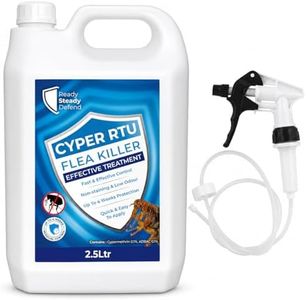 Flea Killer Spray 2.5L | Cypermethrin-Based RTU Treatment for Indoor Use | Fast-Acting, Long-Lasting Protection | Insect Spray for Commercial Properties, Hotels, Warehouses & Home Use
