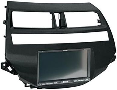 Scosche HA1707DCDGB - 2008 Honda Accord Dual Climate Control DIN w/Pocket and Double DIN (Dark Grey)