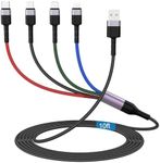 MTAKYI 3M/10Ft Multi 4 in 1 USB Uni