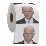 Joe Biden Toilet Paper Roll - Funny Political Novelty Gag Gift - 3 Ply Bathroom Tissue 200 Sheets in Each Roll - Laugh Out Loud Joke with Image Printed on Every Sheet | Hilarious White Elephant Idea