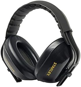 Stanley Over-Ear Passive Earmuff, Black