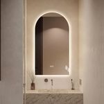Arched Shaped LED Bathroom Mirror w