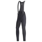 GORE WEAR Men's Thermal Cycling Bib Shorts with Seat Pad, C3, Black, L