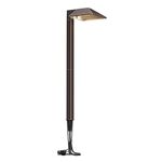 GOODSMANN Low Voltage Landscape Lighting Path Lights LED 0.7W Pathway Lights with Stake and Connector 100 Lumen Warm White Light Oil Rubbed Bronze Finish 9901-2101-B1