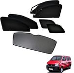 Kozdiko Car Side Window Curtains Zipper with Dicky Magnetic Sunshades Compatible for Maruti Suzuki Eeco